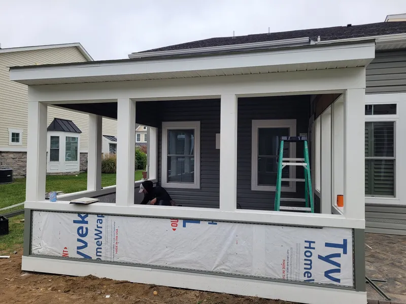 Screened porch addition by Wright Contracting, photo 3 of 3